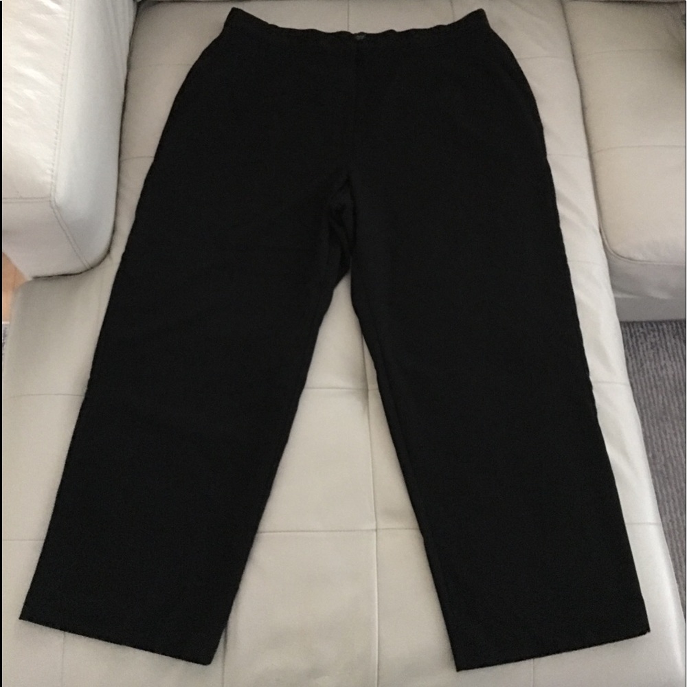 Plus size black dress pants size 20 Avg